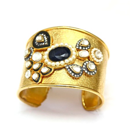 Sapphire Cuff Bracelet